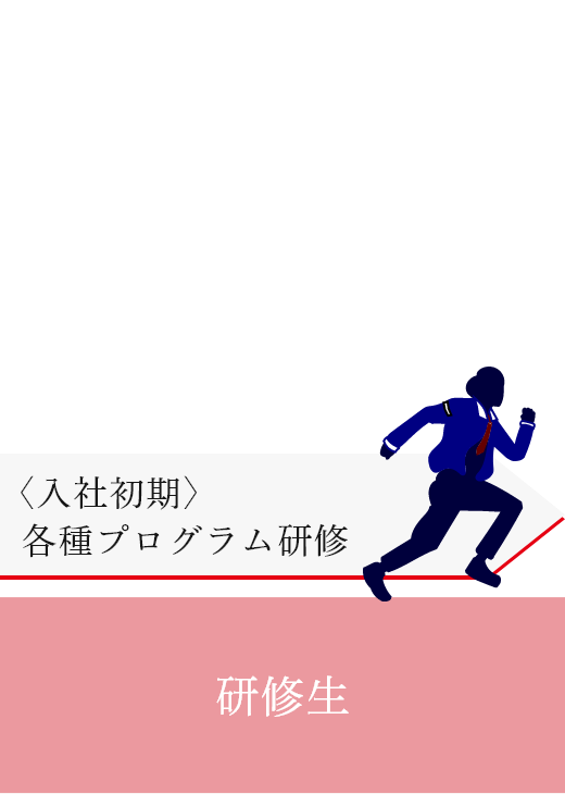 〈入社初期〉各種プログラム研修 研修生