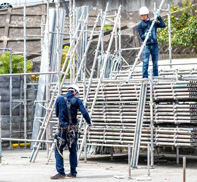 施工スタッフ(塗装・足場)