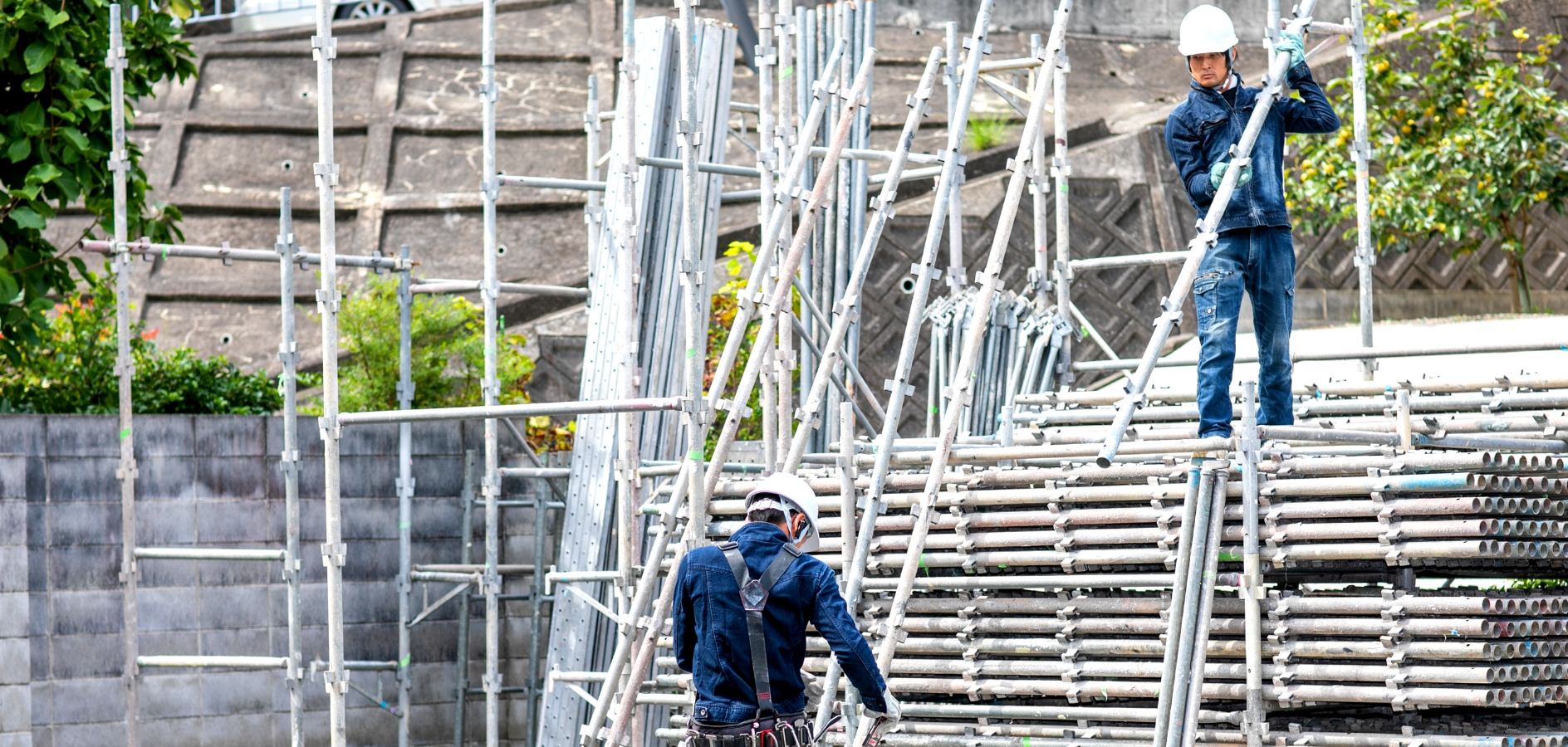 施工スタッフ(塗装・足場)